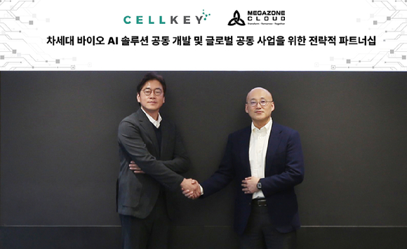 메가존클라우드, 셀키에이아이와 바이오 AI 솔루션 글로벌 사업 협력