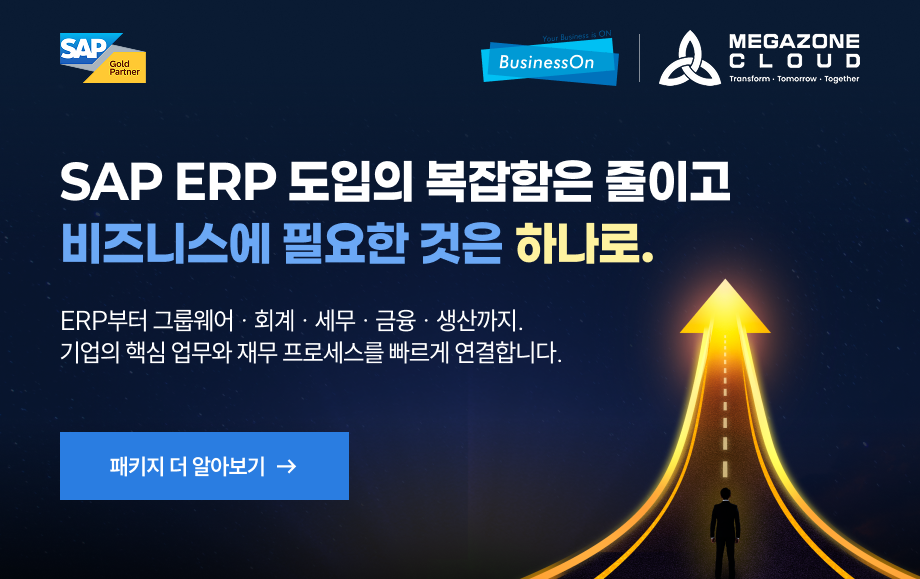 [상담] SAP ERP 도입의 복잡함은 줄이고, 비즈니스에 필요한 것은 하나로🤖